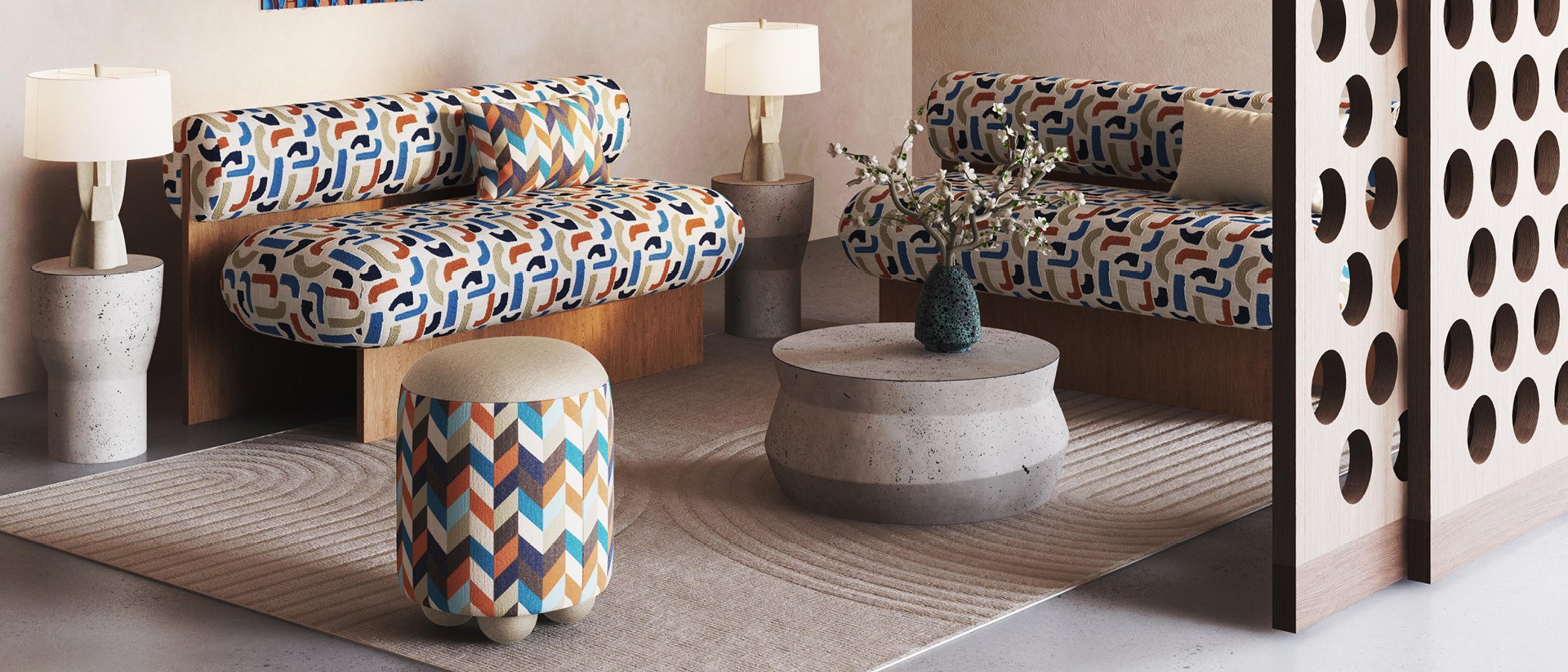 HFArticleBeyond the ScreenThe Power of Experiencing Fabric in PersonOct2025Riverside by Fabric Libra