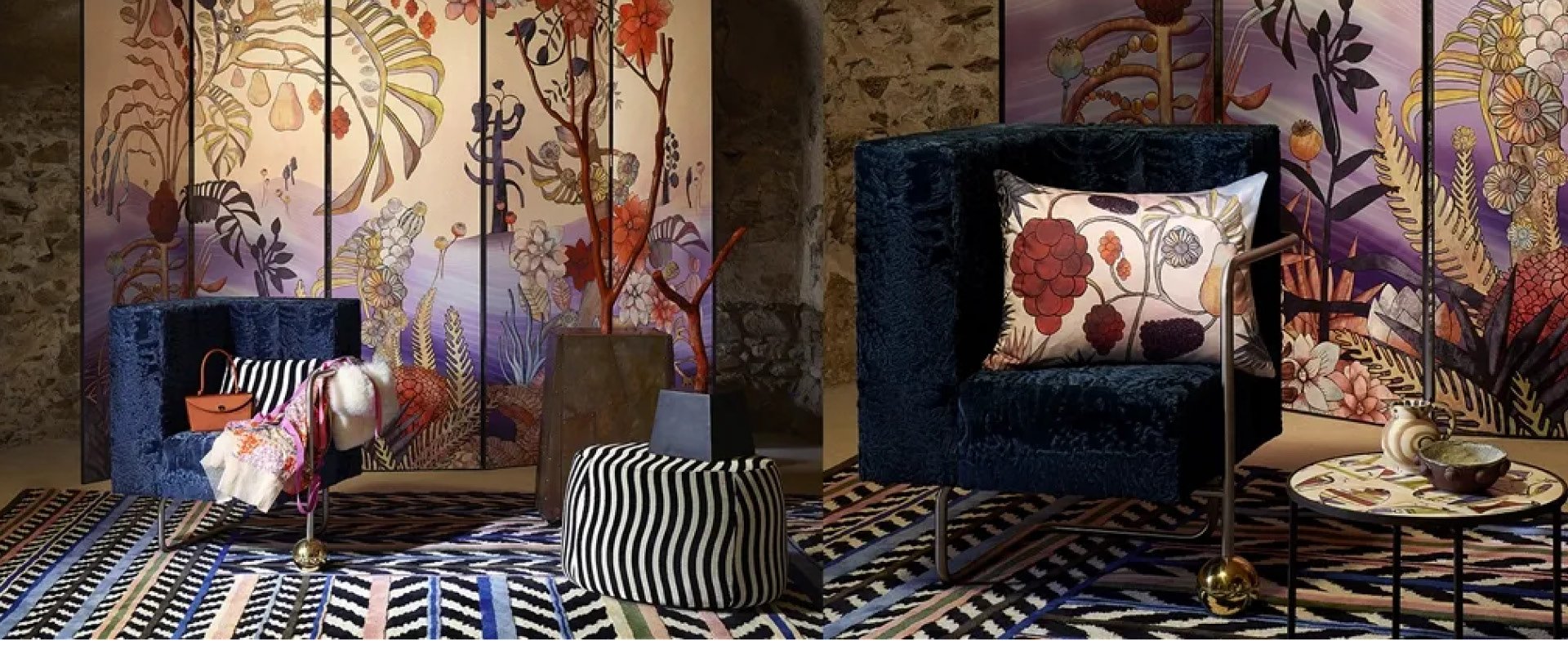 HF_Article_What’s the Best Fabric for a Coastal Home_ We Put It to the Test_Dec2025_ImageCasa Can Can by Christian Lacroix
