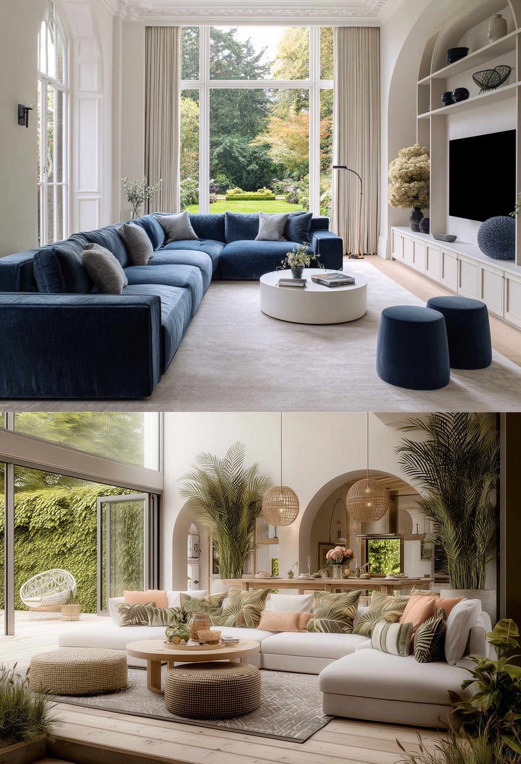 HFArticleStop SecondGuessing Your Design ChoicesFeb2026Imagevelvet sectional sofa and the patio reno